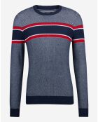 Pull Rulspor Retro bleu/rouge