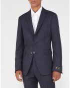 Veste de costume 100% Laine Massa Cerutti bleu nuit