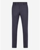 Pantalon de costume 100% Laine Massa Cerutti bleu nuit