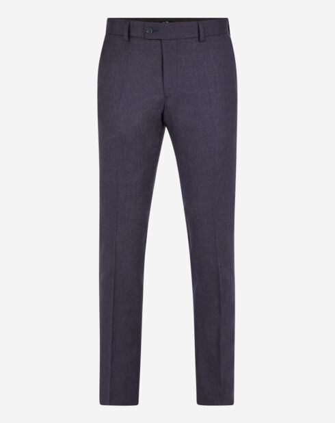 Pantalon de costume 100% Laine Massa Cerutti bleu nuit