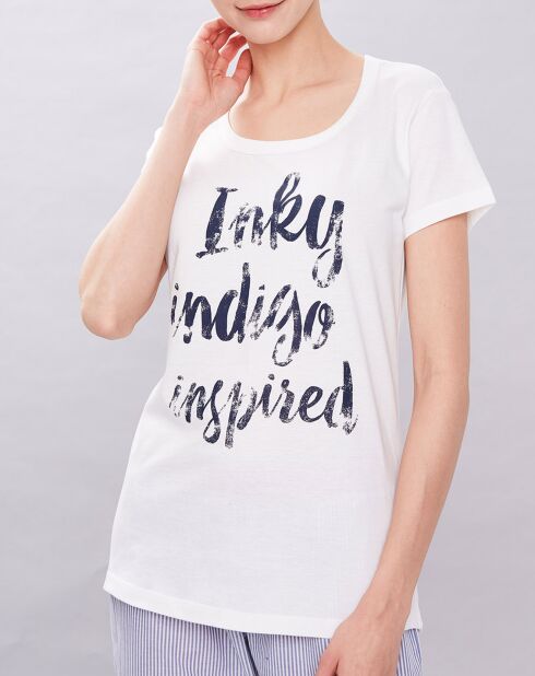 T-Shirt Conny en Coton écru