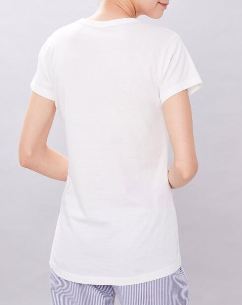 T-Shirt Conny en Coton écru
