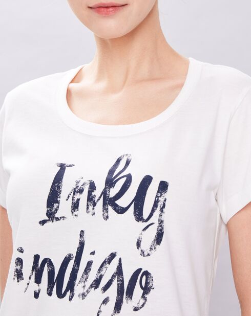 T-Shirt Conny en Coton écru