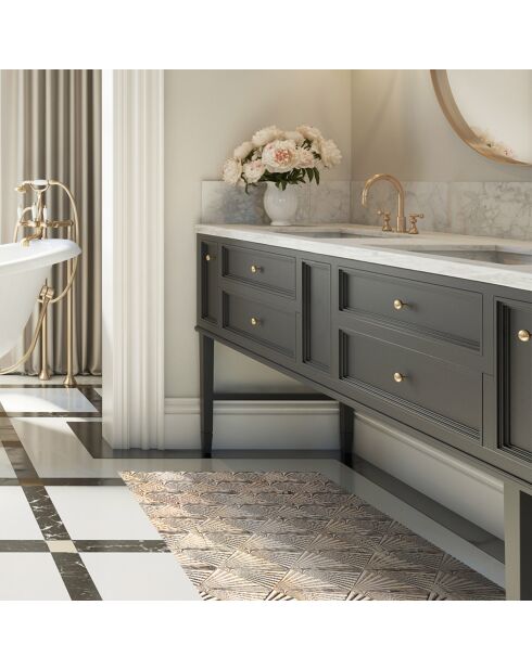 Chrysler Vinylteppich mehrfarbig - 50x100 cm