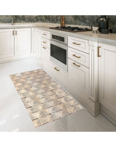 Tapis vinyle Chrysler multicolore - 66x100 cm