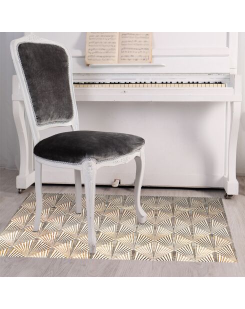 Tapis vinyle Chrysler multicolore - 66x100 cm