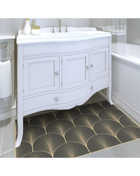 Tapis vinyle greta multicolore - 50x100 cm