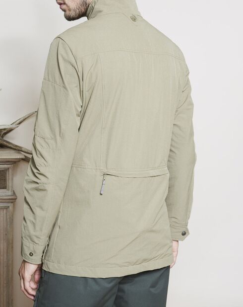 Veste Quick Dry beige vert