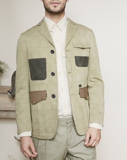 Veste Chestnut Fancy vert/beige