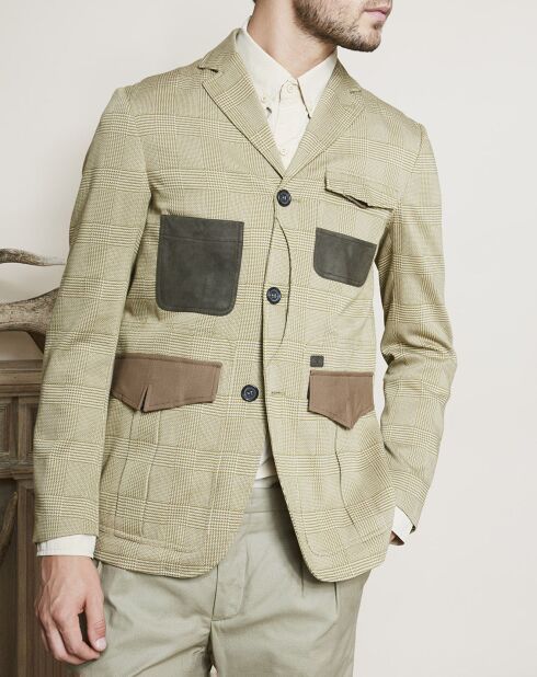 Veste Chestnut Fancy vert/beige