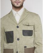 Veste Chestnut Fancy vert/beige