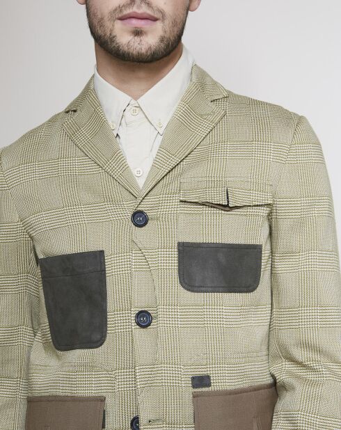 Veste Chestnut Fancy vert/beige