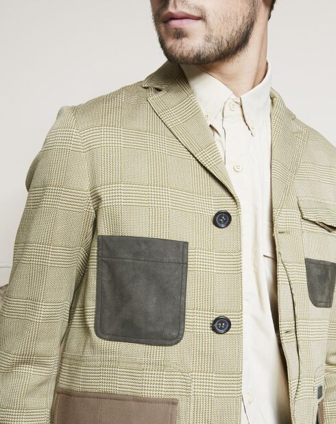 Veste Chestnut Fancy vert/beige