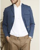 Veste Chestnut Coton bleue