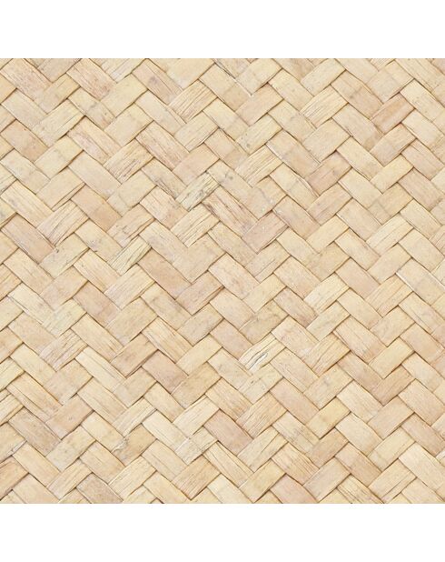 Tapis vinyle Sétif beige - 100x133 cm