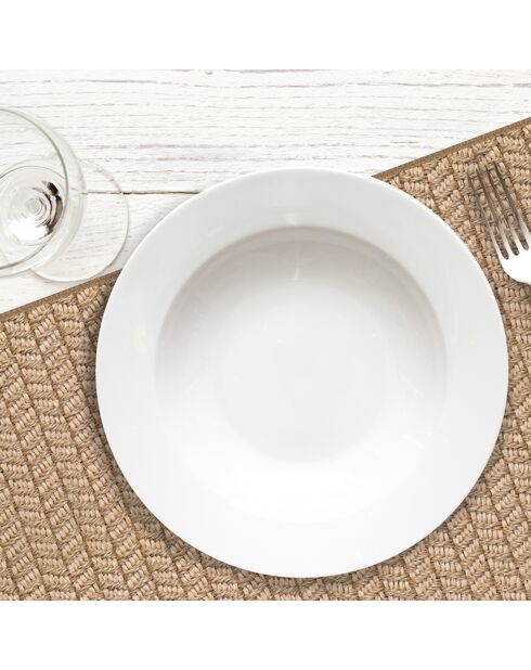 4 braune Tischsets Chef - 30x45 cm