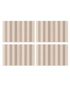 4 Sets de table Giza beiges - 30x45 cm