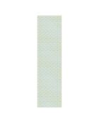 Tapis vinyle cristal bleu multicolore - 80x300 cm