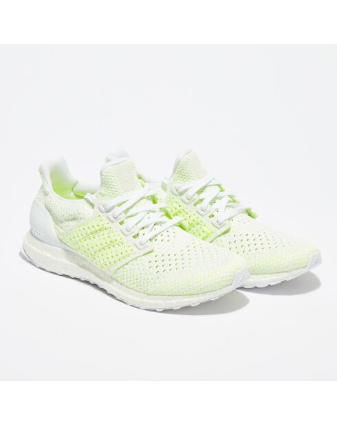 Baskets running Ultraboost Clima blanc/jaune