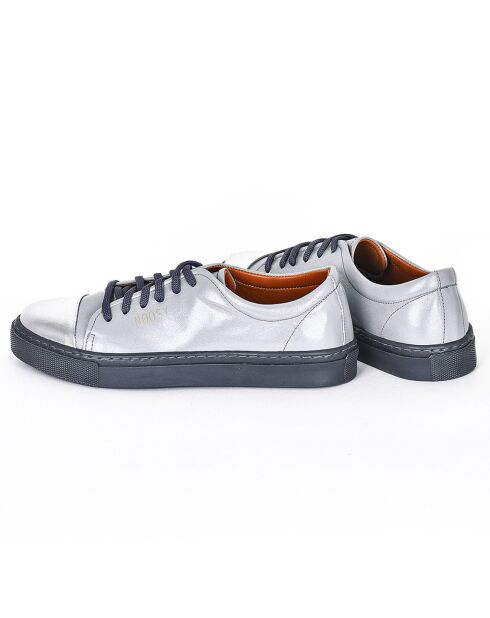 Sneakers en Cuir Pimpit argentées