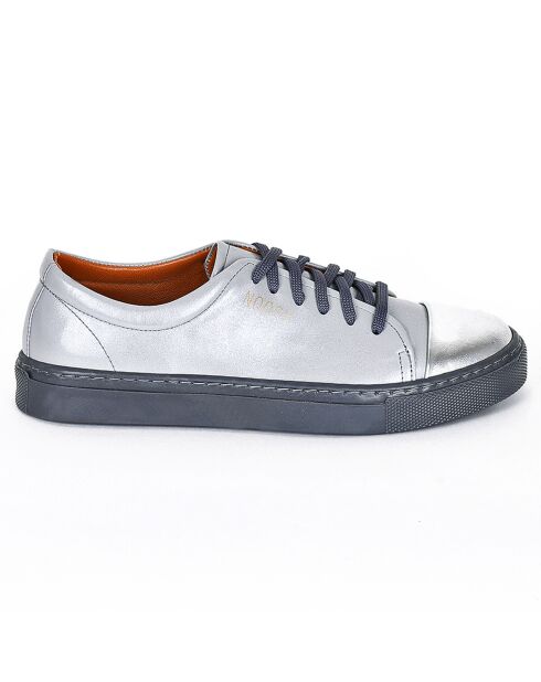 Sneakers en Cuir Pimpit argentées