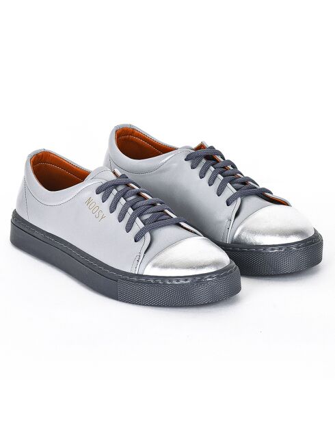 Sneakers en Cuir Pimpit argentées