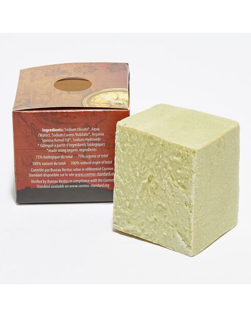 Jabón ecológico todo en 1 de Alepo L'Aventurier - 220 g