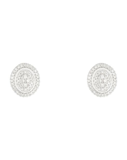 Boucles d'oreilles Suprême Diamants 0.20 ct or blanc