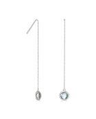 Boucles d'oreilles Cascade Azul Topazes 0.69 ct Or Blanc
