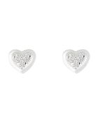 Boucles d'oreilles Bébé d'amour Diamants 0.04 ct or blanc