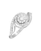 Bague Je dis Oui ! Diamants 0.33 ct or blanc