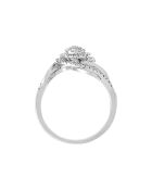 Bague Je dis Oui ! Diamants 0.33 ct or blanc
