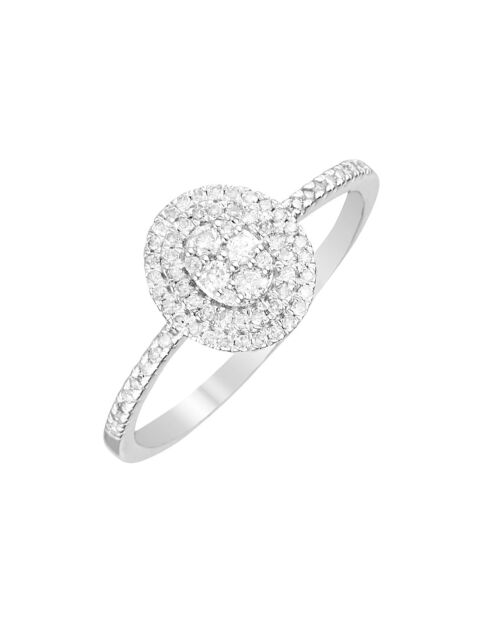 Beauty Queen Diamantring aus 0,20 Karat Weißgold