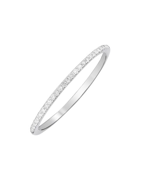 Bague Simply you Diamants 0.08 ct or blanc