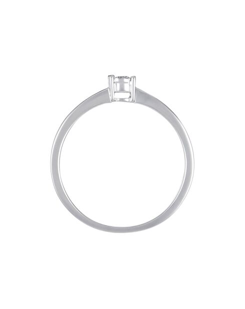 Bague A moi pour toujours Diamants 0.05 ct or blanc