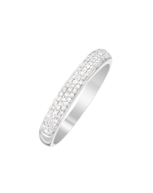 Happiness It's You Ring Diamanten 0,22 Karat Weißgold