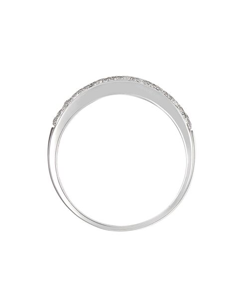 Happiness It's You Ring Diamanten 0,22 Karat Weißgold
