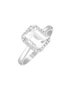 Bague Maestromantique Diamants 0.08 ct & Topaze 2.02 cts or blanc