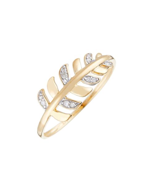 Bague Gezira Diamants 0.04 ct Or Jaune