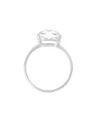 Bague Amathia Topaze 5.50 cts or blanc
