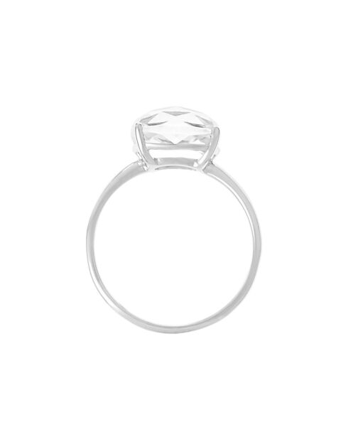 Bague Amathia Topaze 5.50 cts or blanc