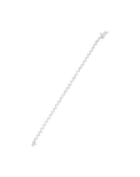 Armband Rechte naar het hart ontroerende diamanten 0,5 kt witgoud