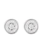 Boucles d'oreilles Divine Diamants 0.12 ct Or Blanc