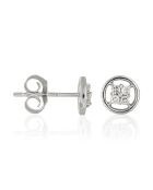Boucles d'Oreilles Sweet Dream Or Blanc Diamants 0.12 ct