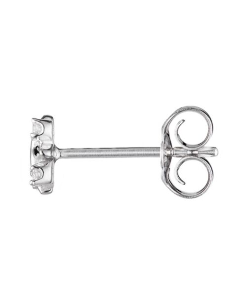 Boucles d'Oreilles Kim Diamants 0.06 ct Or Blanc