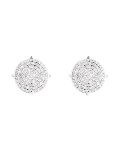 Boucles d'oreilles Sublissime Diamants 0.45 ct Or Blanc