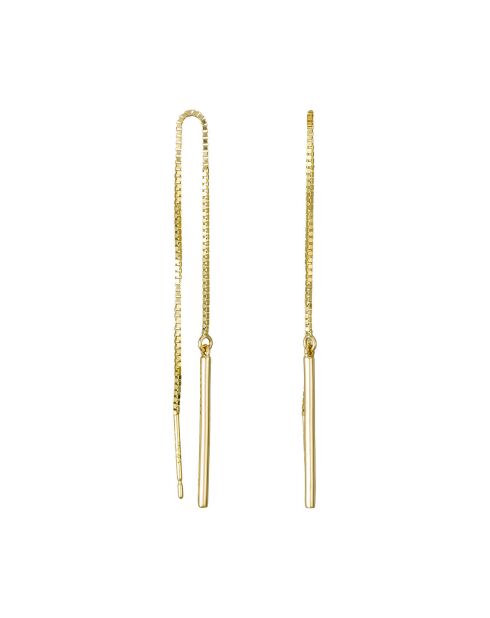 Boucles d'oreilles Magistral or jaune