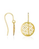 Boucles d'oreilles Dandelion or jaune