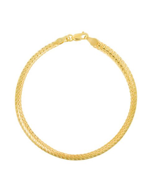 Bracelet Compact plat or jaune