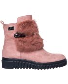 Bottines Alicia roses